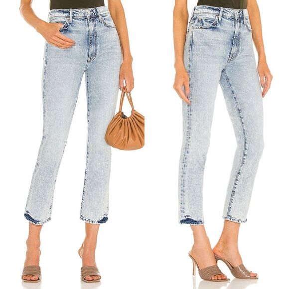 Mother Superior Denim Swooner Rascal Ankle Light Wash Cotton Jeans Size 26 - Picture 9 of 10